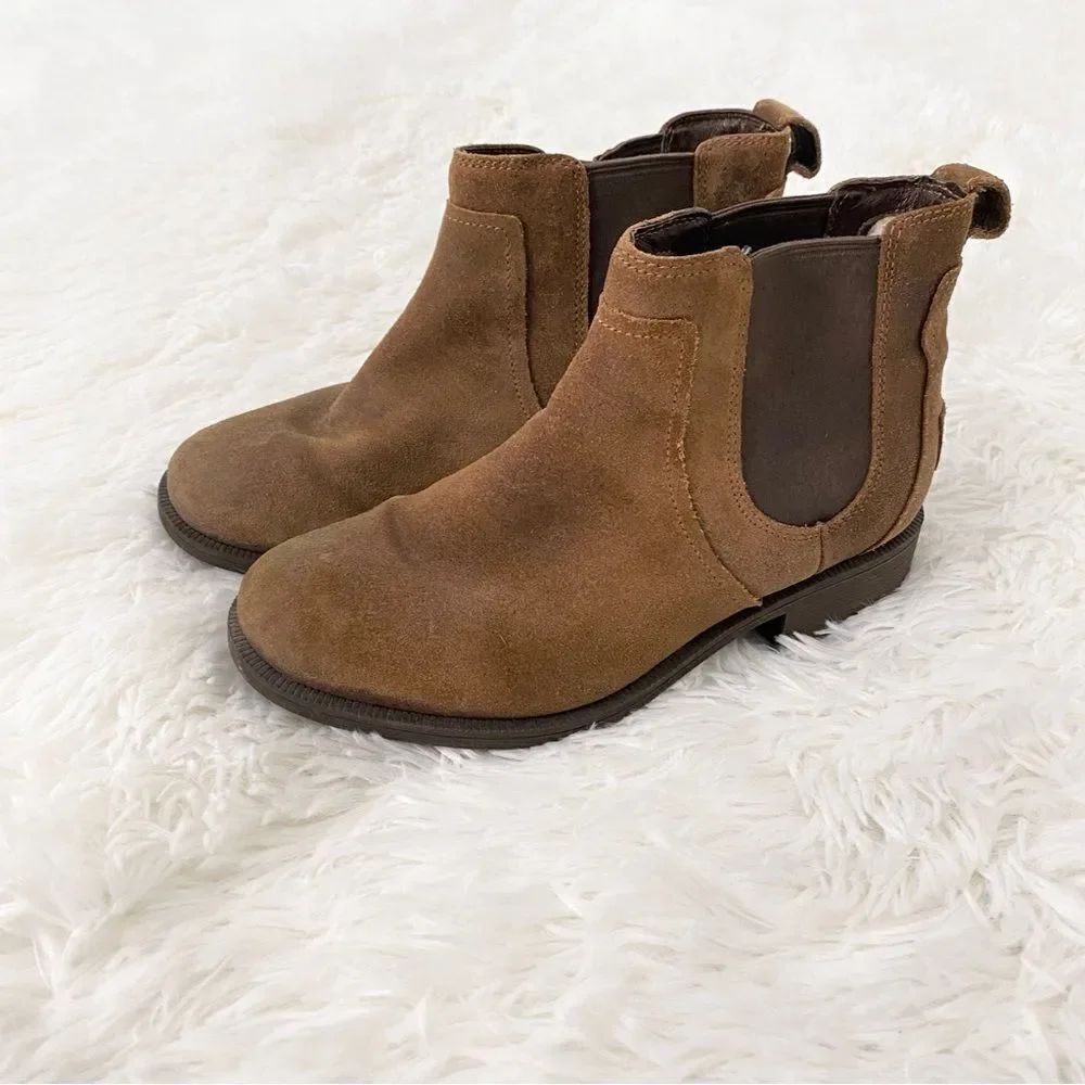 UGG Womens Bonham Chelsea Suede Boots Size 7.5 Mountain Cottage 1095150 Shoe